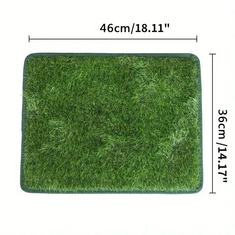 Artificial Grass Dog Toilet - Realistic Pee Pad for Puppy Potty Training