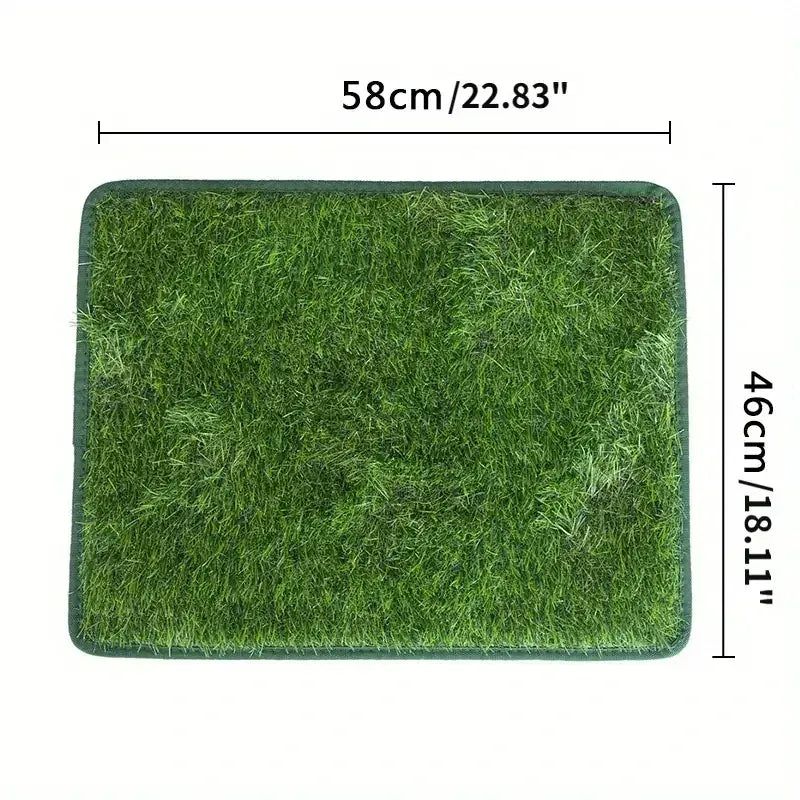 Artificial Grass Dog Toilet - Realistic Pee Pad for Puppy Potty Training