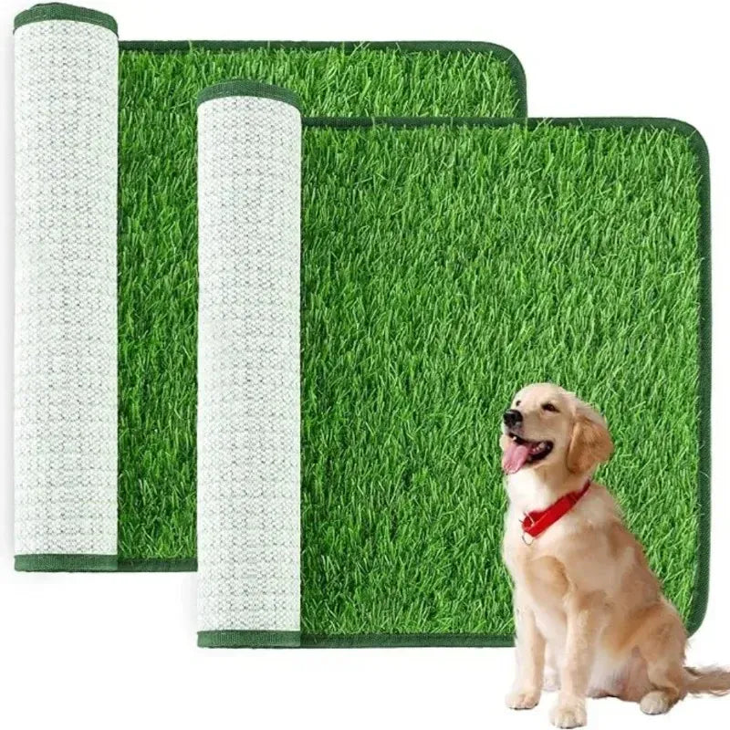 Artificial Grass Dog Toilet - Realistic Pee Pad for Puppy Potty Training