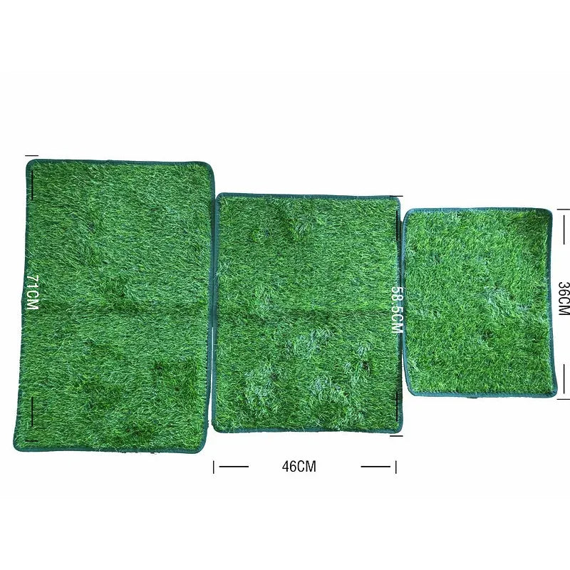 Artificial Grass Dog Toilet - Realistic Pee Pad for Puppy Potty Training
