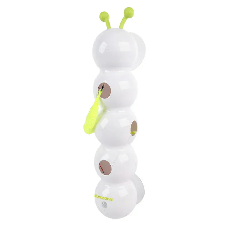 Automatic Cat Teaser Toy - USB Rechargeable Interactive Caterpillar Motion Sensor