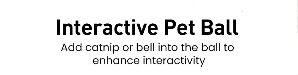 Automatic Cat Toy 2-in-1 - Smart Electronic Feather Ball 5 Mode Interactive