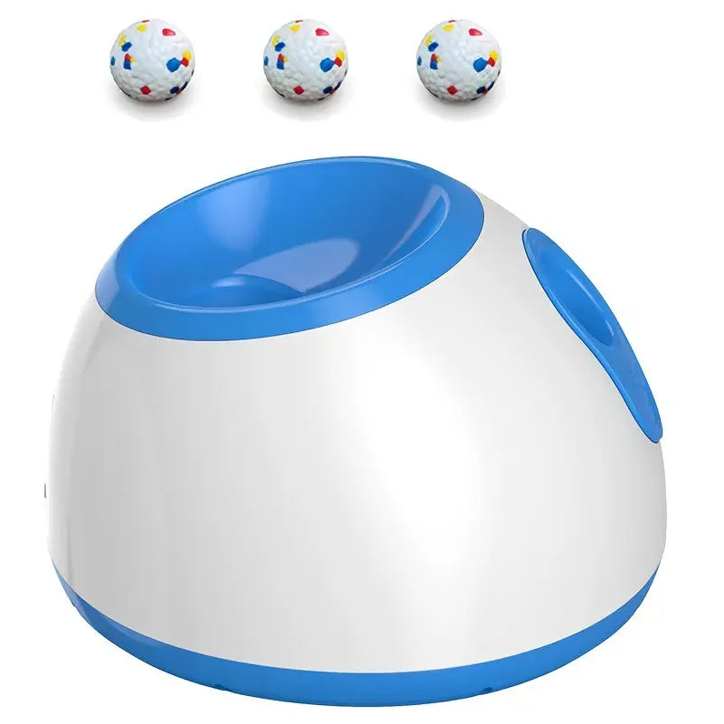 Automatic Dog Ball Launcher - Adjustable Distance Ball Thrower Toy for Dogs