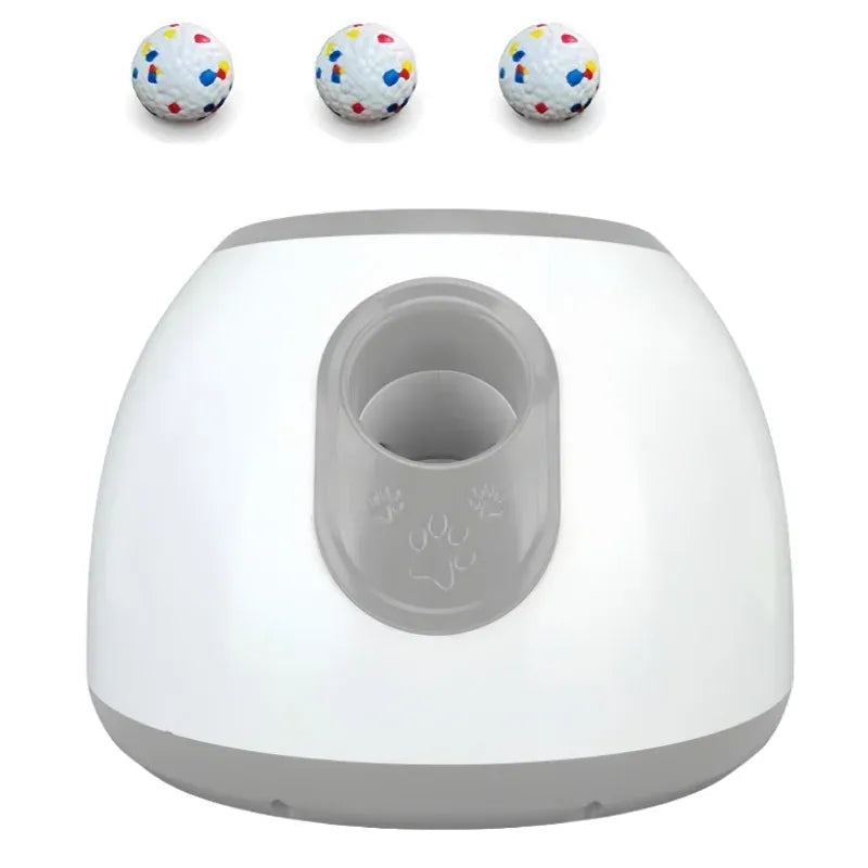 Automatic Dog Ball Launcher - Adjustable Distance Ball Thrower Toy for Dogs