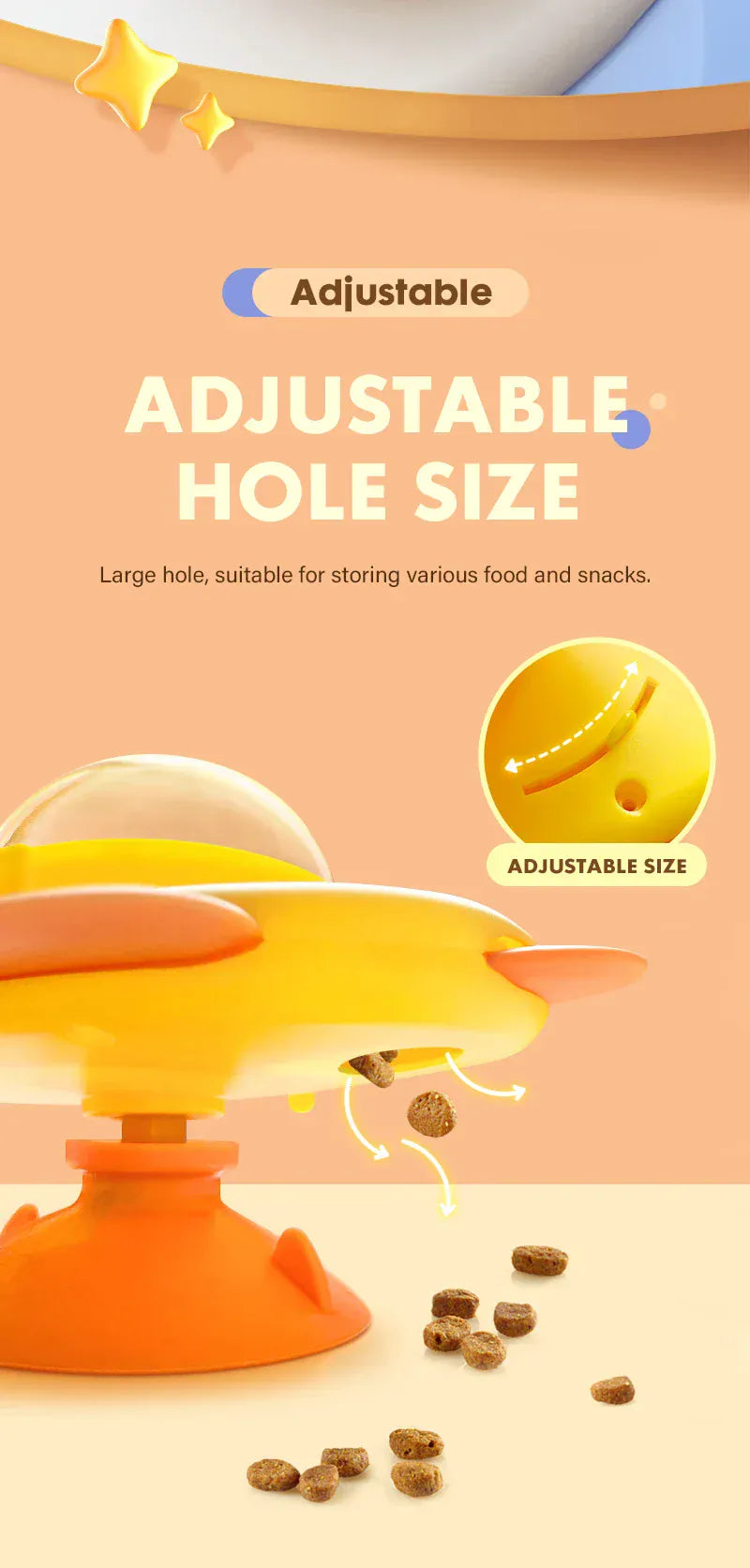 Automatic Treat Dispenser Duck - Interactive Food Puzzle Toy for Dogs Cats