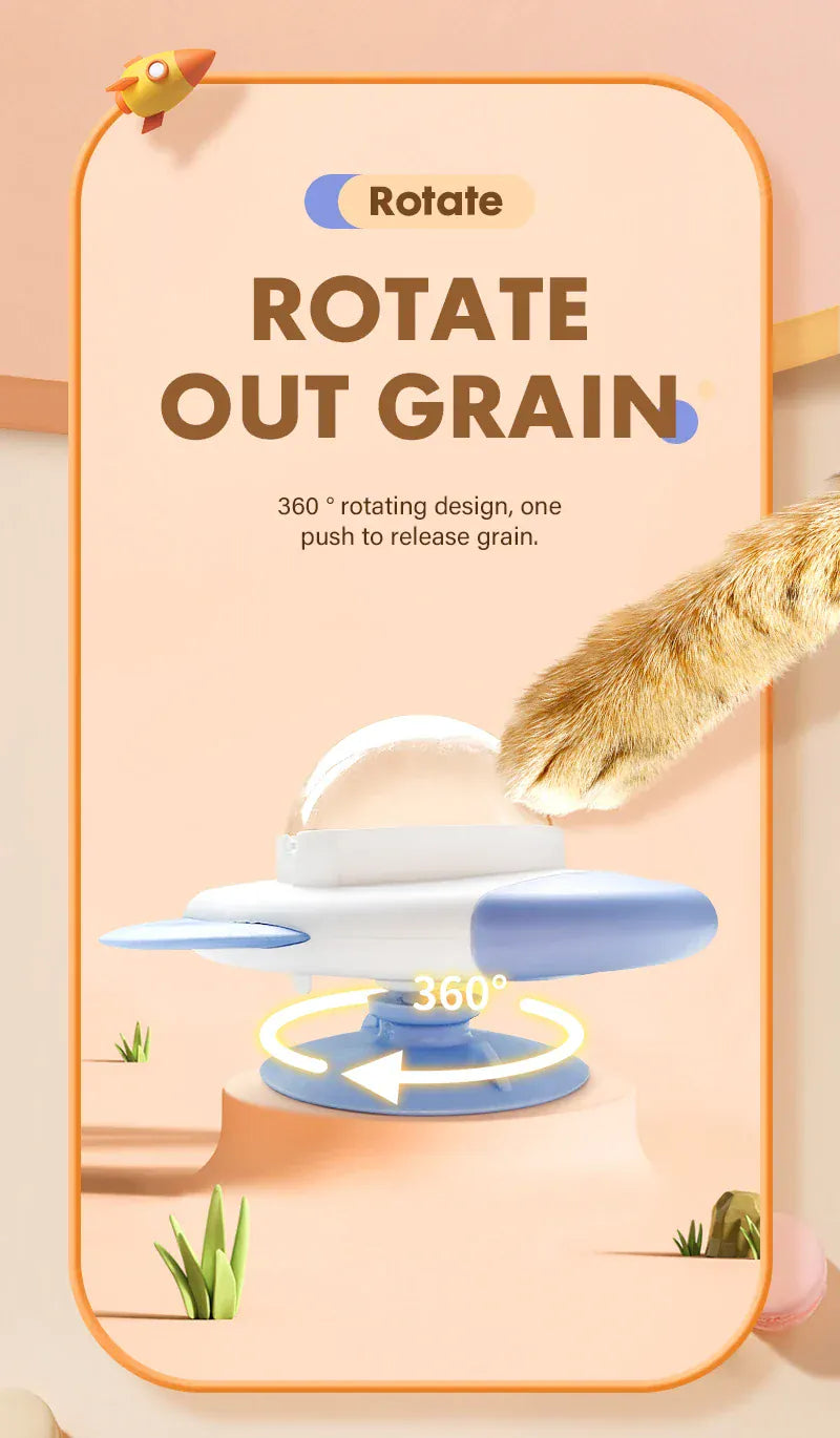 Automatic Treat Dispenser Duck - Interactive Food Puzzle Toy for Dogs Cats