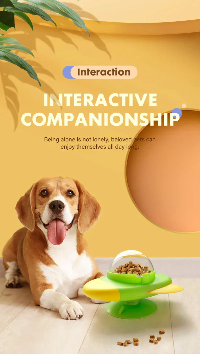 Automatic Treat Dispenser Duck - Interactive Food Puzzle Toy for Dogs Cats