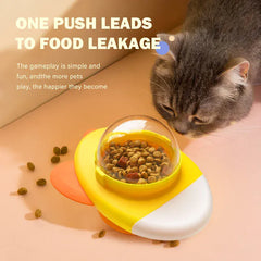 Automatic Treat Dispenser Duck - Interactive Food Puzzle Toy for Dogs Cats