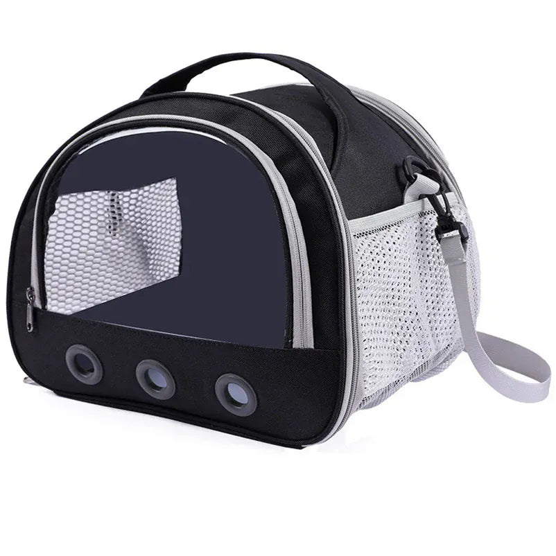 Aviation Approved Pet Carrier Backpack - Anti-Suffocation Travel Bag for Cats, Dogs, Birds & Rabbits with Thick Cotton Cushion