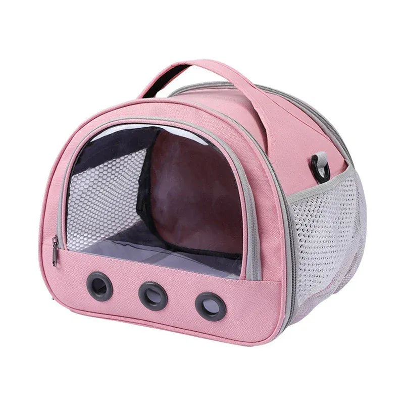Aviation Approved Pet Carrier Backpack - Anti-Suffocation Travel Bag for Cats, Dogs, Birds & Rabbits with Thick Cotton Cushion