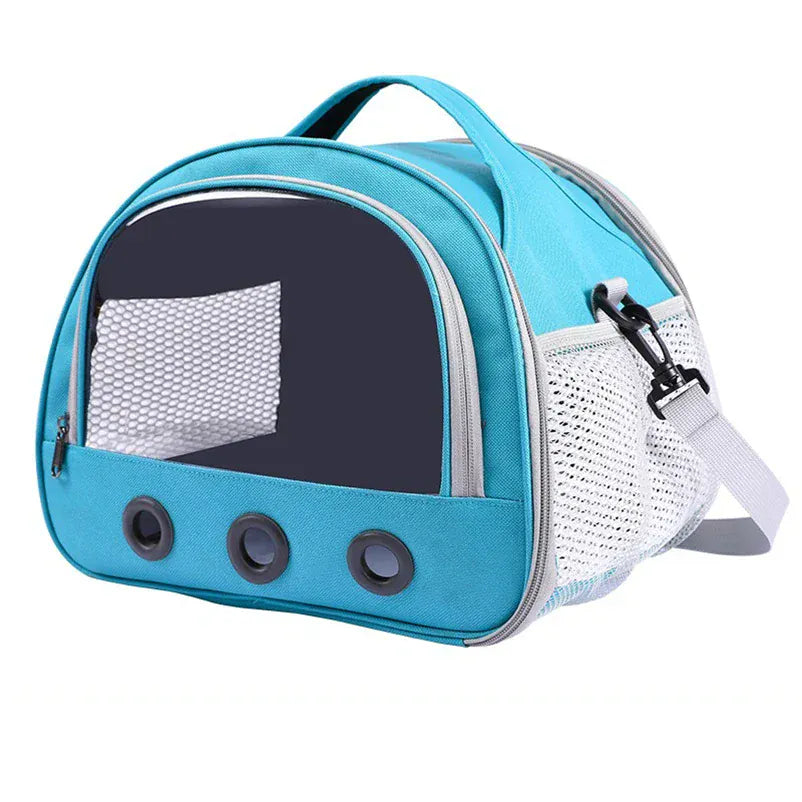 Aviation Approved Pet Carrier Backpack - Anti-Suffocation Travel Bag for Cats, Dogs, Birds & Rabbits with Thick Cotton Cushion