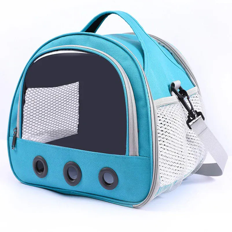 Aviation Approved Pet Carrier Backpack - Anti-Suffocation Travel Bag for Cats, Dogs, Birds & Rabbits with Thick Cotton Cushion