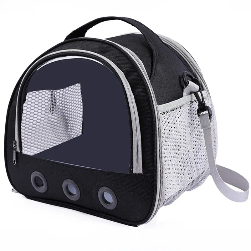 Aviation Approved Pet Carrier Backpack - Anti-Suffocation Travel Bag for Cats, Dogs, Birds & Rabbits with Thick Cotton Cushion
