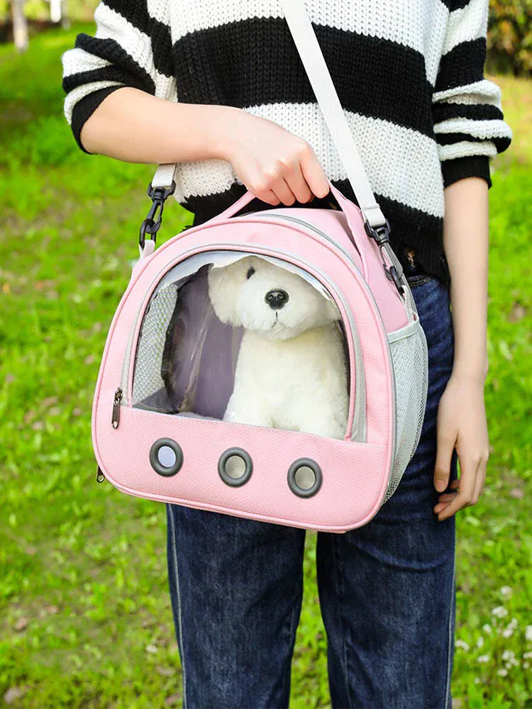 Aviation Approved Pet Carrier Backpack - Anti-Suffocation Travel Bag for Cats, Dogs, Birds & Rabbits with Thick Cotton Cushion