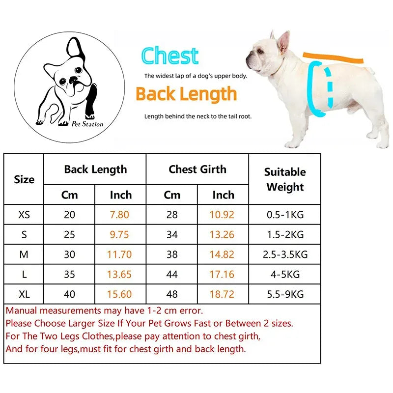 Bear Hoodie Dog Sweatshirt - Cute Winter Coat for Small Breeds