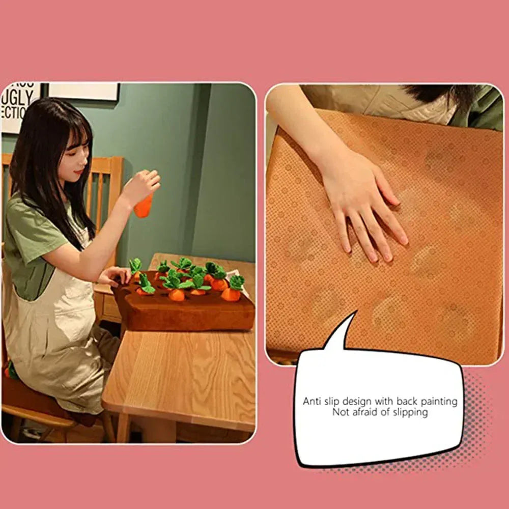 Carrot Snuffle Mat for Dogs & Cats – Interactive Puzzle Feeder Toy with Hiding Carrots