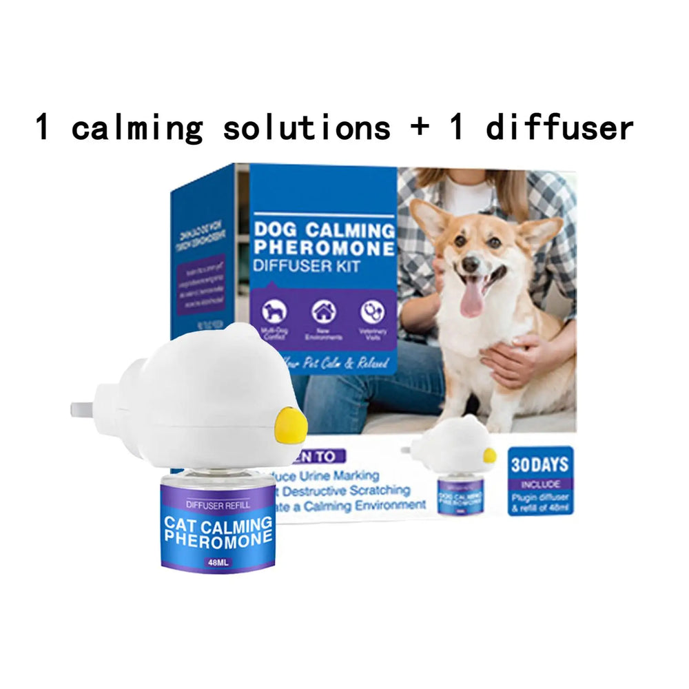 Cat Calming Diffuser Kit - 60 Day Pheromone Stress & Anxiety Relief
