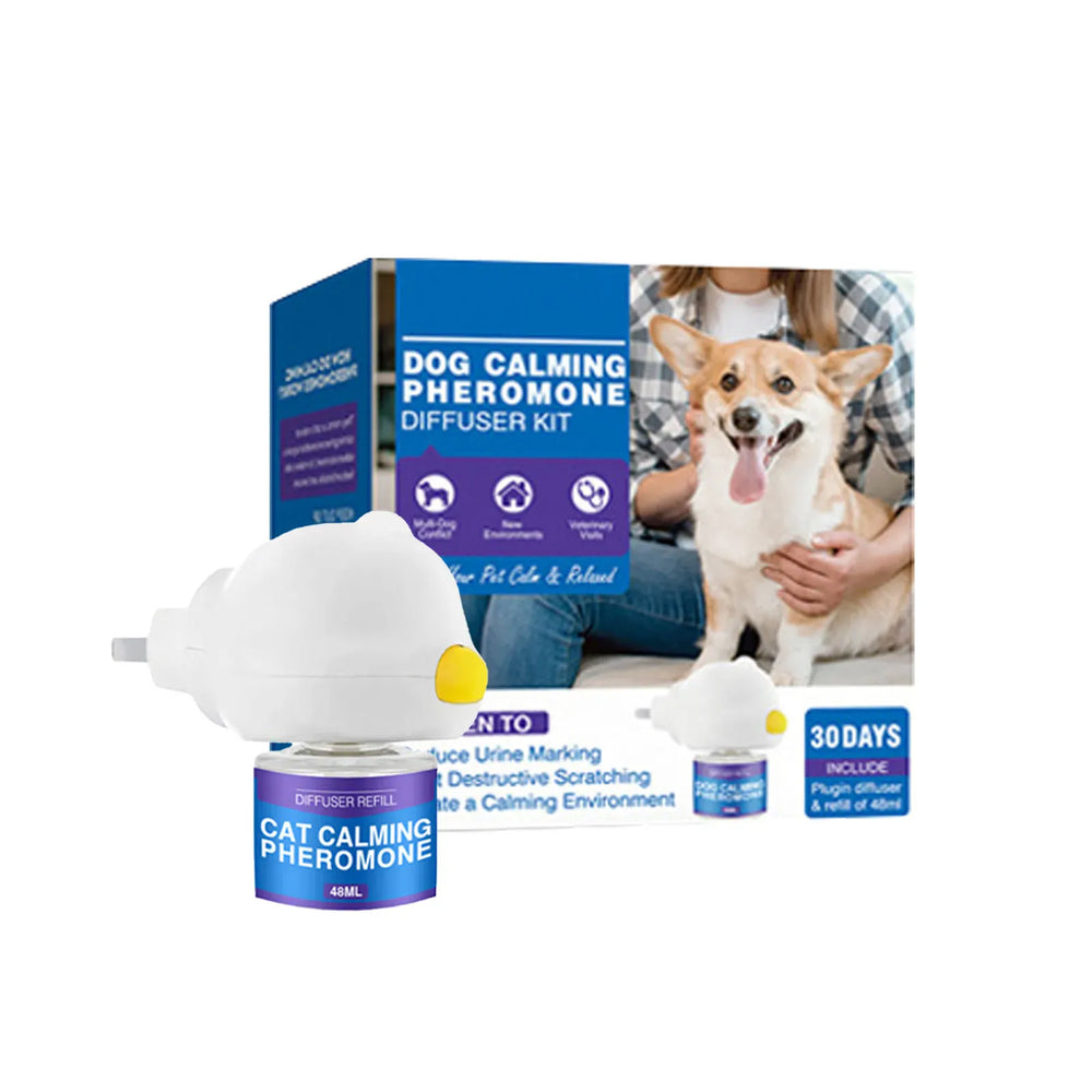 Cat Calming Diffuser Kit - 60 Day Pheromone Stress & Anxiety Relief