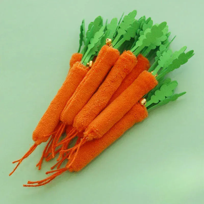 Cat Chew Toy Set with Bell - Interactive Teeth Cleaning & Training Toys