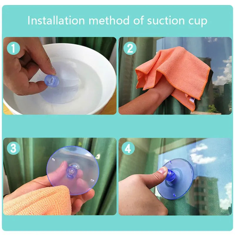 Cat Hammock Window Bed - Double Layer Suction Cup Pet Hanging Bed 25kg Capacity