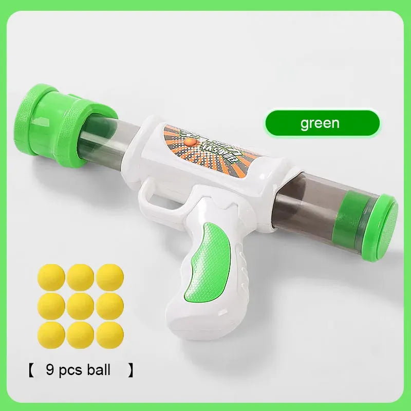 Cat Toy Launcher Gun - Interactive Shooter with Soft Pompom Balls Kittens Toys