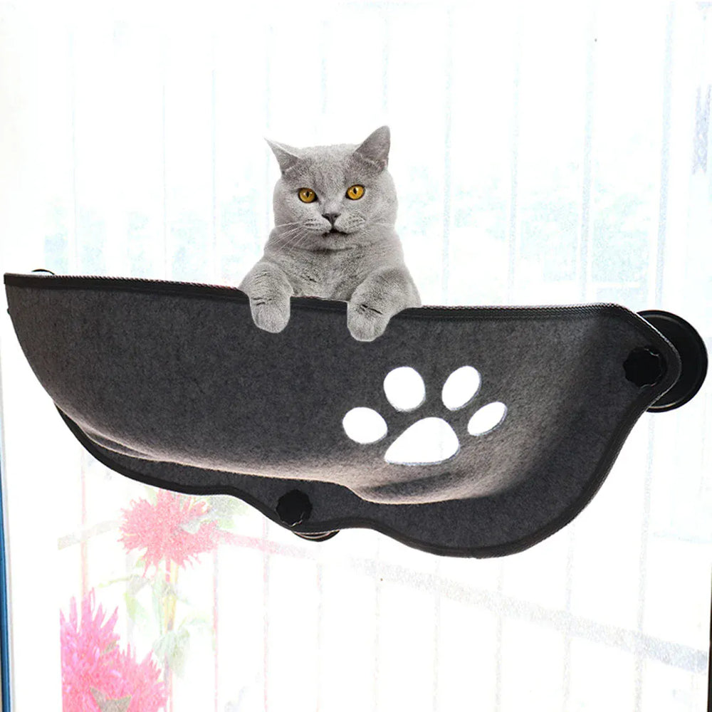 Cat Window Hammock Bed – Suction Cup Lounger for Cats & Small Pets up to 20kg