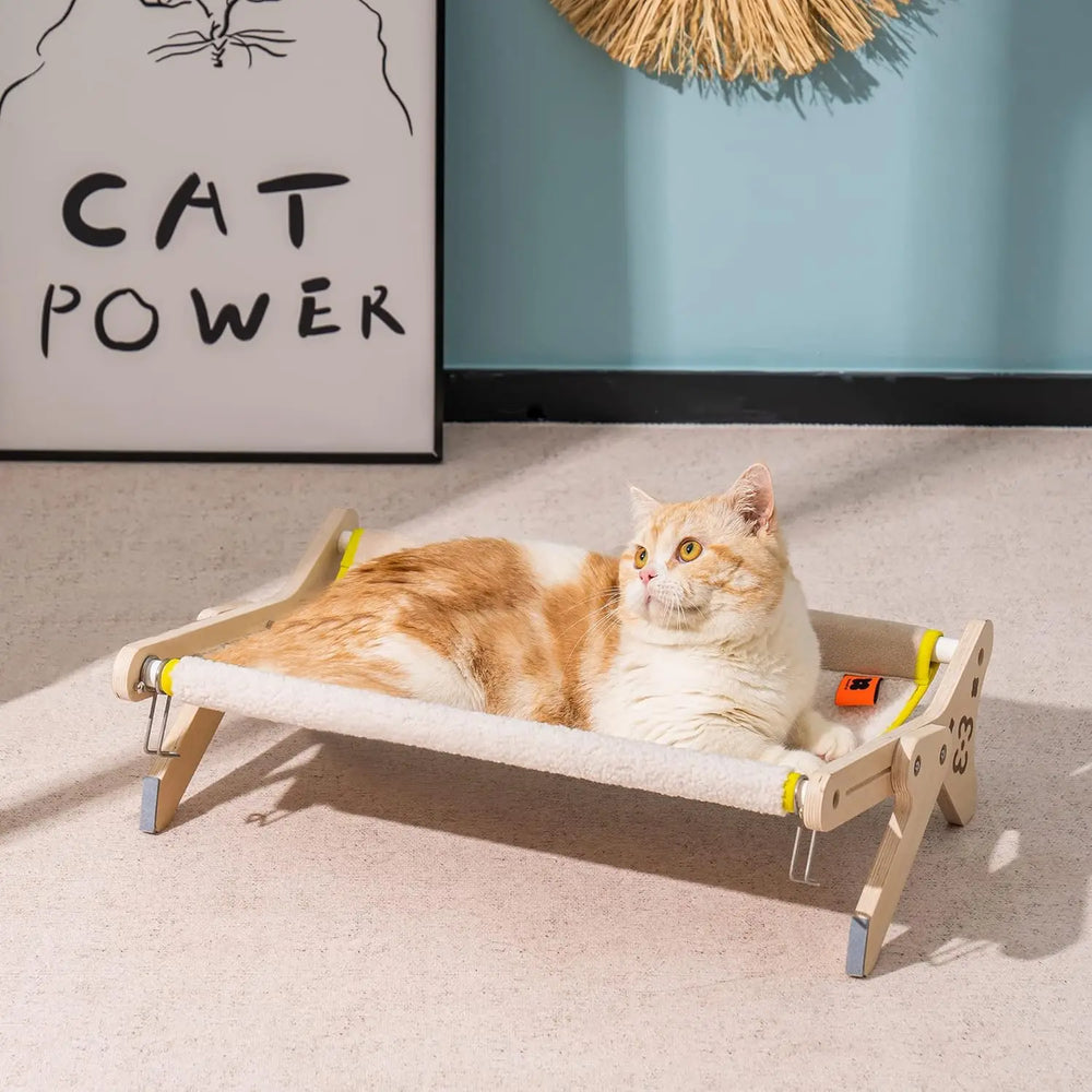 Cat Window Perch 2-in-1 - Adjustable Hammock Bed for Indoor Cats 40lb Capacity