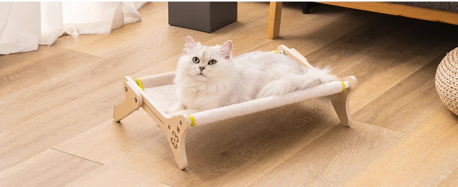 Cat Window Perch 2-in-1 - Adjustable Hammock Bed for Indoor Cats 40lb Capacity