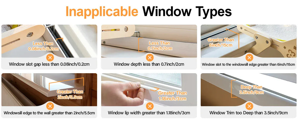 Cat Window Perch 2-in-1 - Adjustable Hammock Bed for Indoor Cats 40lb Capacity