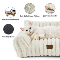 Cats Bed Pet Products for Winter Supplies Warm Puppy Bed Accessories Dog Mat Goods House Beds Houses and Habitats Cushions Thing