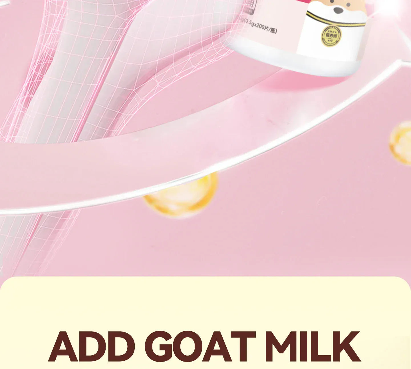 Chanbuni Cat & Dog Calcium Tablets | Joint Support Pet Treats | Nutritious Cat Food Supplement for Strong Bones & Healthy Joints