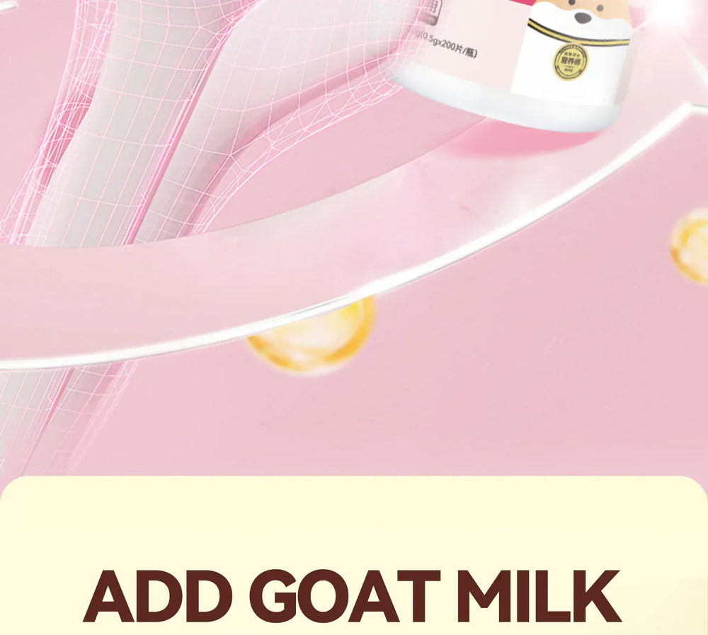 Chanbuni Cat & Dog Calcium Tablets | Joint Support Pet Treats | Nutritious Cat Food Supplement for Strong Bones & Healthy Joints