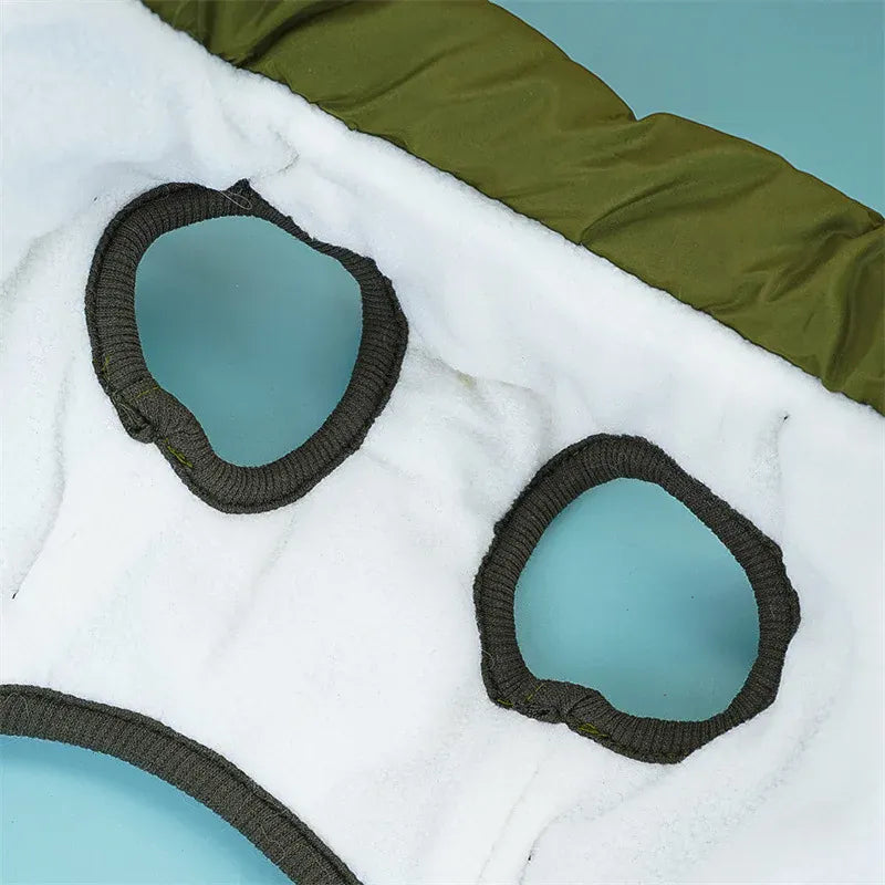 Cotton Pet Chest & Back Vest - Thick Warm Winter Coat for Dogs & Cats