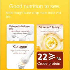 Crispy Dried Lamb Leg Bones - Dental Health Dog Chews for Adult Dogs & Puppies