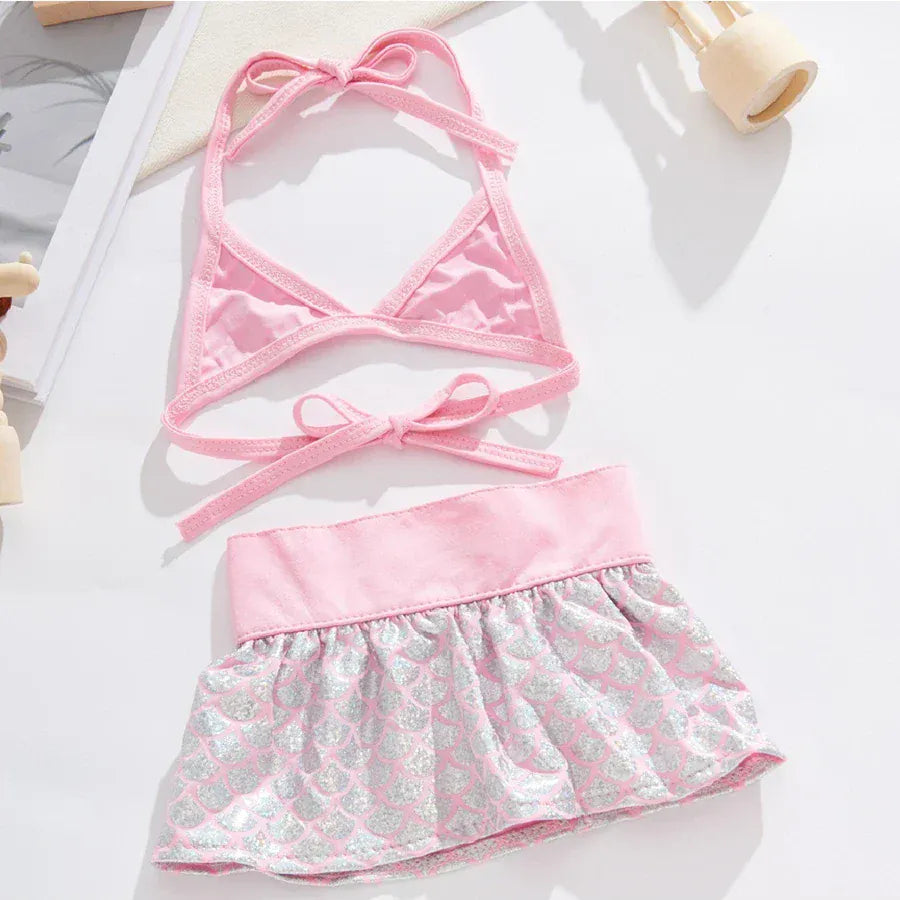 Dog Bikini Swimsuit – Summer Pet Bathing Suit for Dogs & Cats | Mermaid Beach Dress for Puppy, Chihuahua, Pug