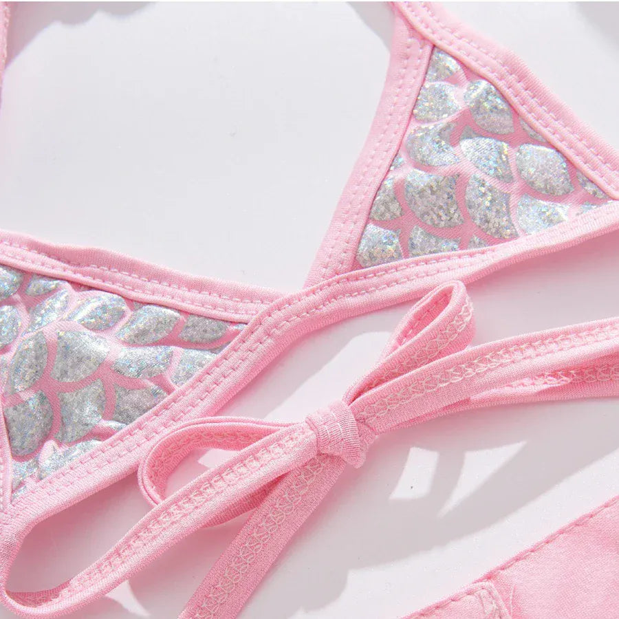 Dog Bikini Swimsuit – Summer Pet Bathing Suit for Dogs & Cats | Mermaid Beach Dress for Puppy, Chihuahua, Pug