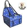 Dog Car Booster Seat - Foldable Travel Safety Seat for Small & Medium Dogs