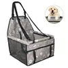 Dog Car Booster Seat - Foldable Travel Safety Seat for Small & Medium Dogs
