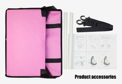 Dog Car Booster Seat - Foldable Travel Safety Seat for Small & Medium Dogs