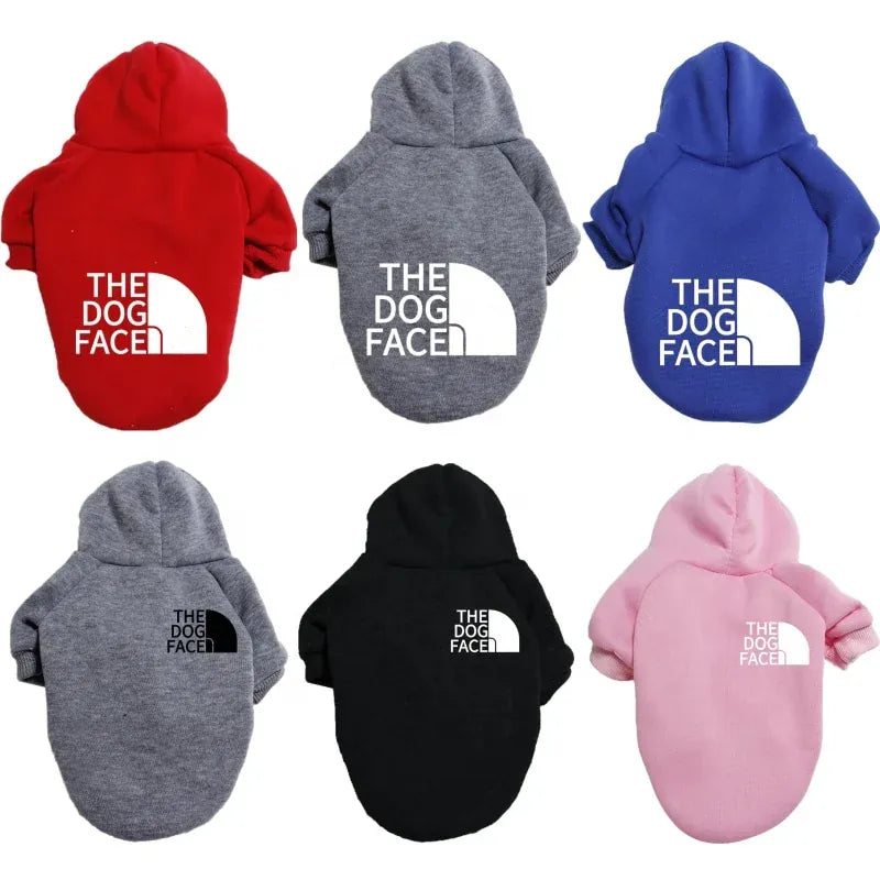 Dog Face Hoodie - All-Season Pet Apparel for Small to Giant Breeds