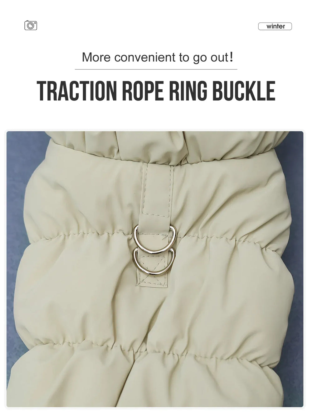 Dog Jacket for Autumn & Winter | 3-Layer Thick Warm Coat for Small & Medium Dogs – Poodle, Teddy, Yorkie Outerwear