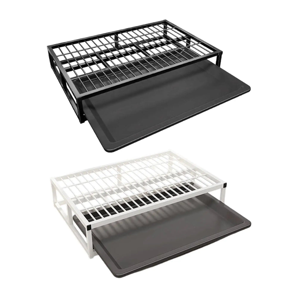 Dog Potty Tray with Pull-Out Drawer - Washable Indoor Training Toilet