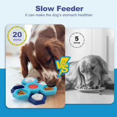 Dog Puzzle Toys | Interactive Slow Feeder & Training Toy | Boredom Relief & Mental Stimulation for Dogs