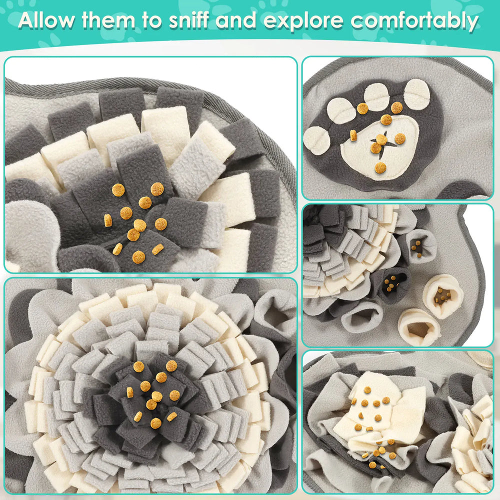 Dog Snuffle Mat | Interactive Pet Toy & Feeding Mat | Natural Sniff & Treat Dispenser for Dogs