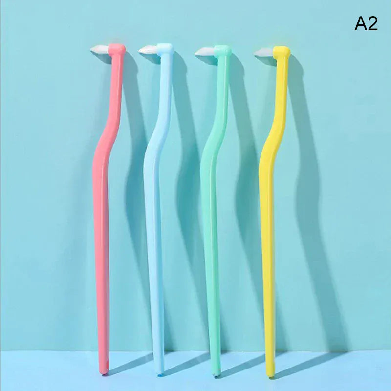 Dog Toothbrush | Small Head Teeth Cleaning Brush for Dogs & Cats | Pet Oral Care Grooming Tool