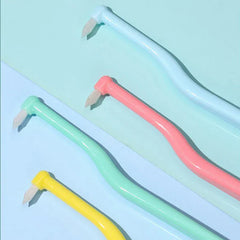 Dog Toothbrush | Small Head Teeth Cleaning Brush for Dogs & Cats | Pet Oral Care Grooming Tool