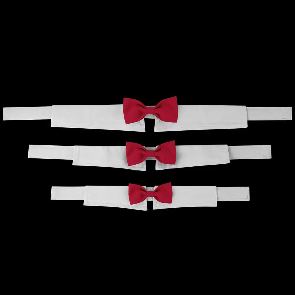 Dog Tuxedo Bow Tie - Adjustable Formal Collar for Weddings & Photos
