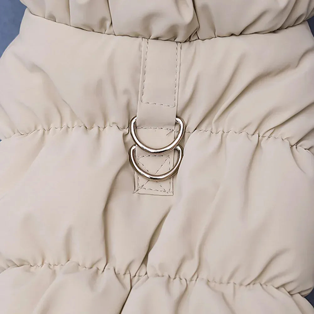 Dog Winter Coat Vest - Padded Jacket for Small Dogs & Cats