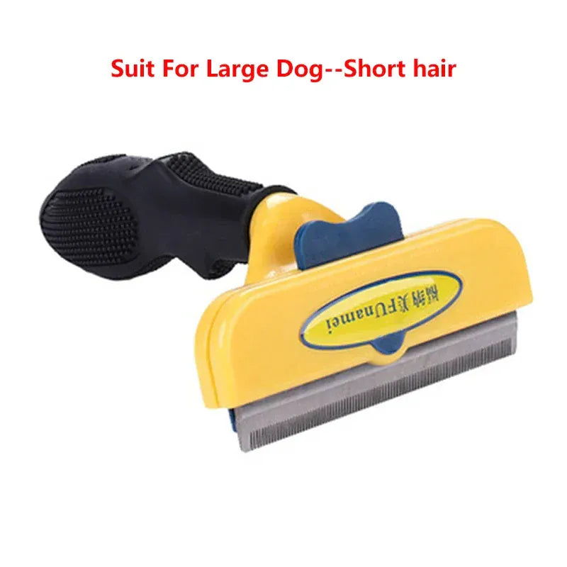 Dual-Sided Pet Grooming Brush - Hair Removal Comb for Cats & Dogs