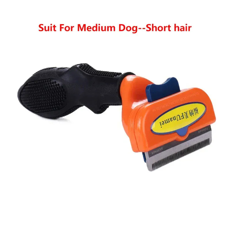 Dual-Sided Pet Grooming Brush - Hair Removal Comb for Cats & Dogs